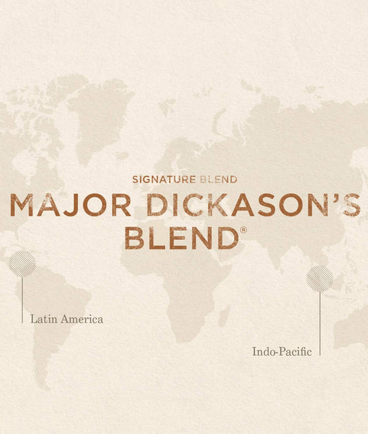 Peet's Coffee Decaf Major Dickason's Blend® Logo