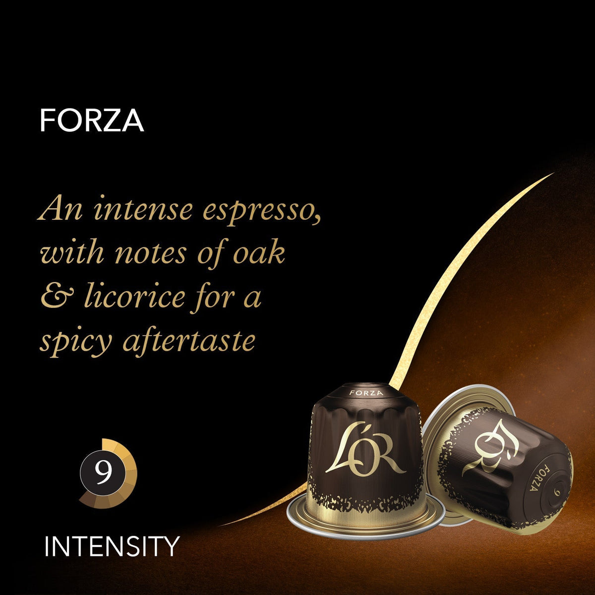 Notes of oak and licorice for a spicy aftertaste.
