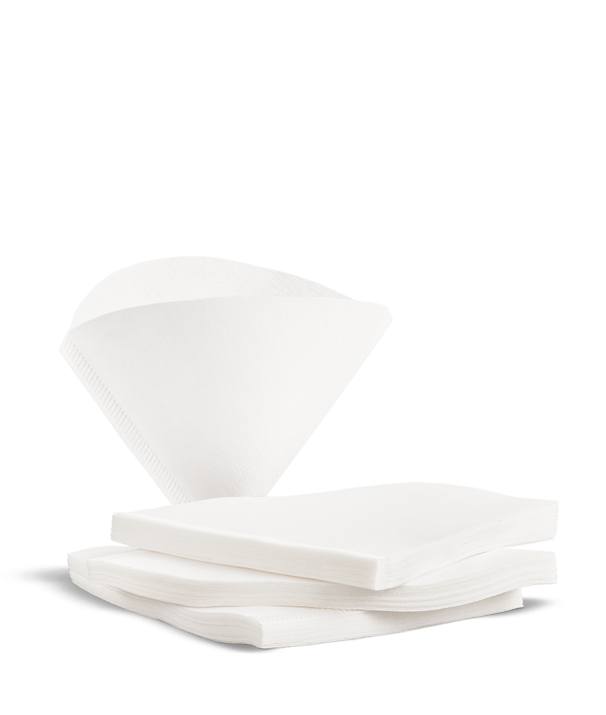 Kinto Cotton coffee paper filters stacked together