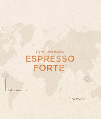 Peet's Coffee Espresso Forte Signature Blend Logo